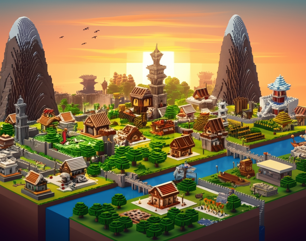 Minecraft server visualization